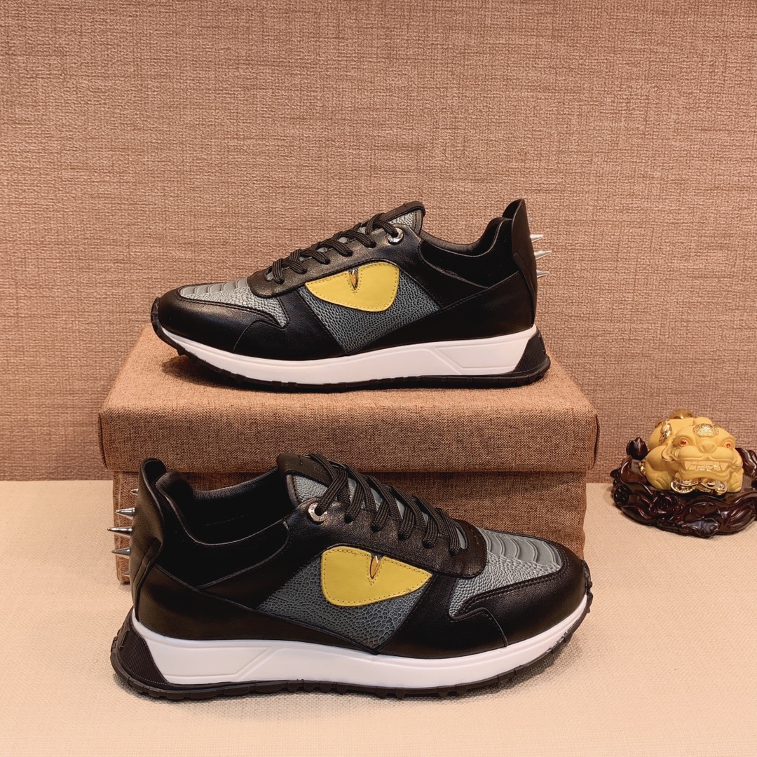 Fendi Low Top Sneakers 17 - vstockx