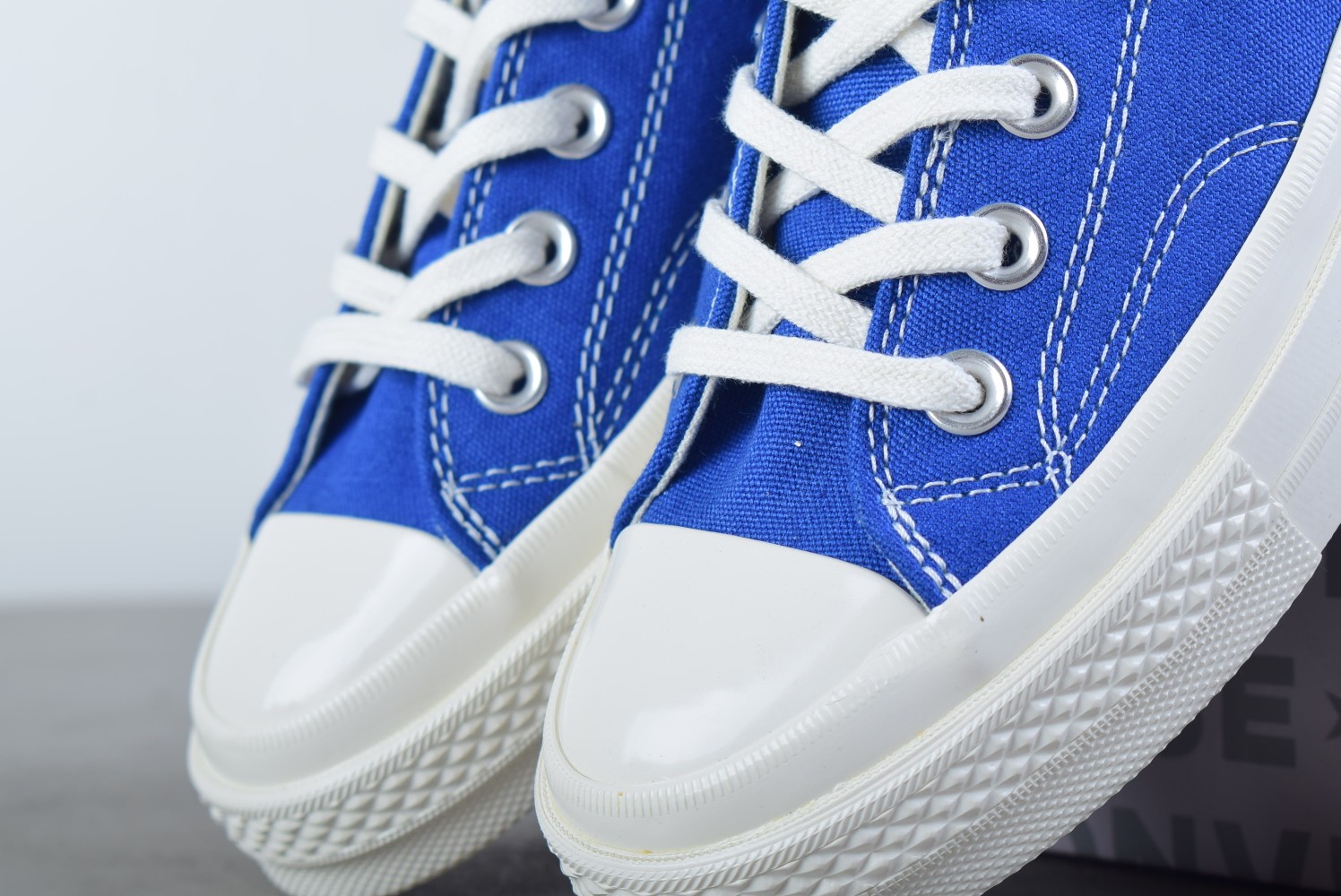 Converse Chuck Taylor All-Star 70s Ox Comme des Garcons PLAY Blue - vstockx