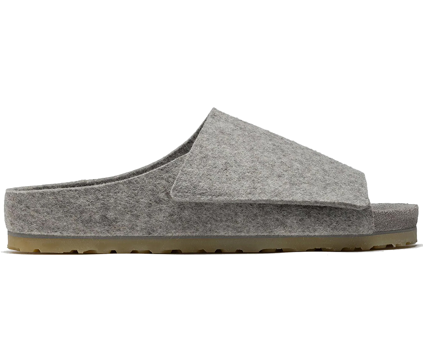 Birkenstock Los Feliz Wool Felt Fear Of God Cement Melange - vstockx