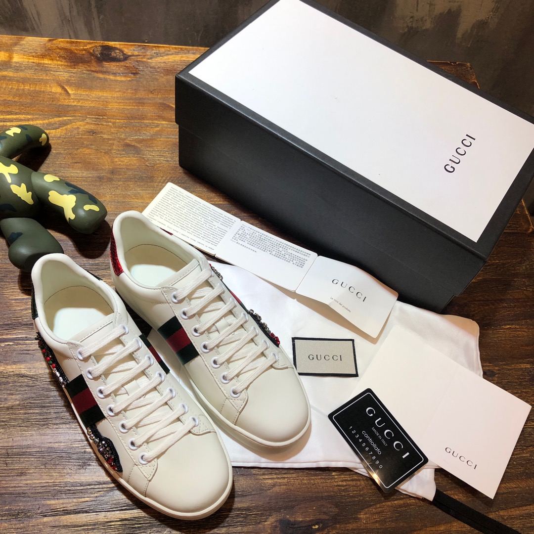 Gucci Ace Embroidered Arrow (W) - vstockx
