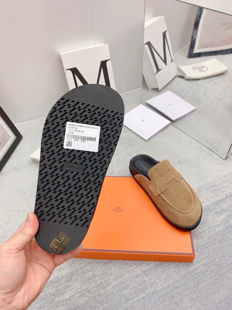 Hermes Go mule Beige Argile - vstockx