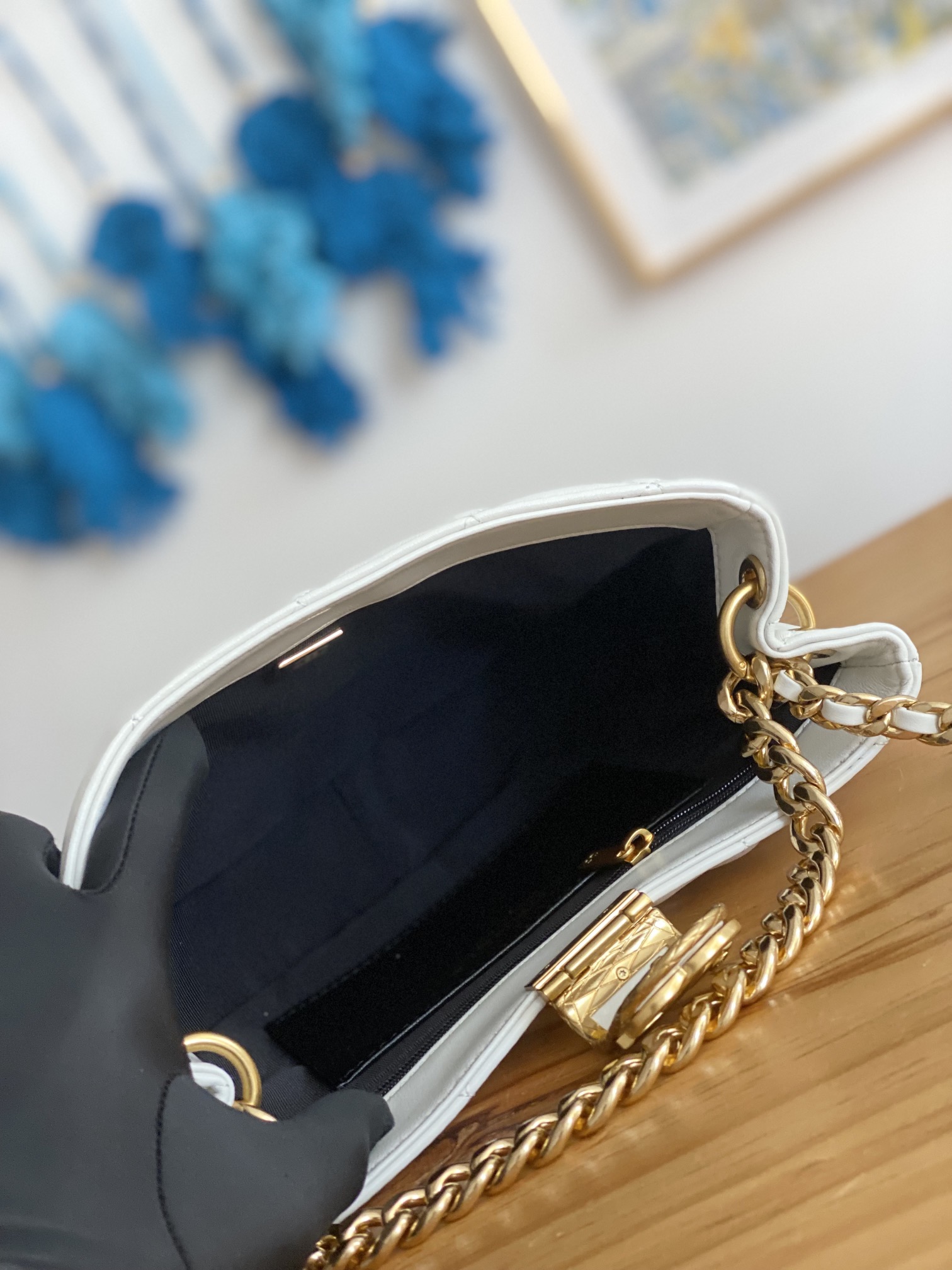 Handbag Chanel 3476 size 17*23*7* cm - vstockx