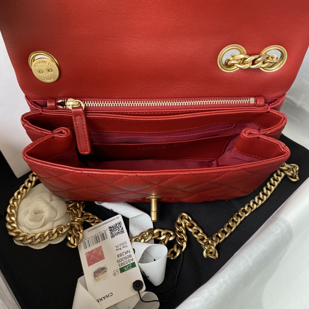 Handbag Chanel AS3393 size 14*22*8 cm - vstockx