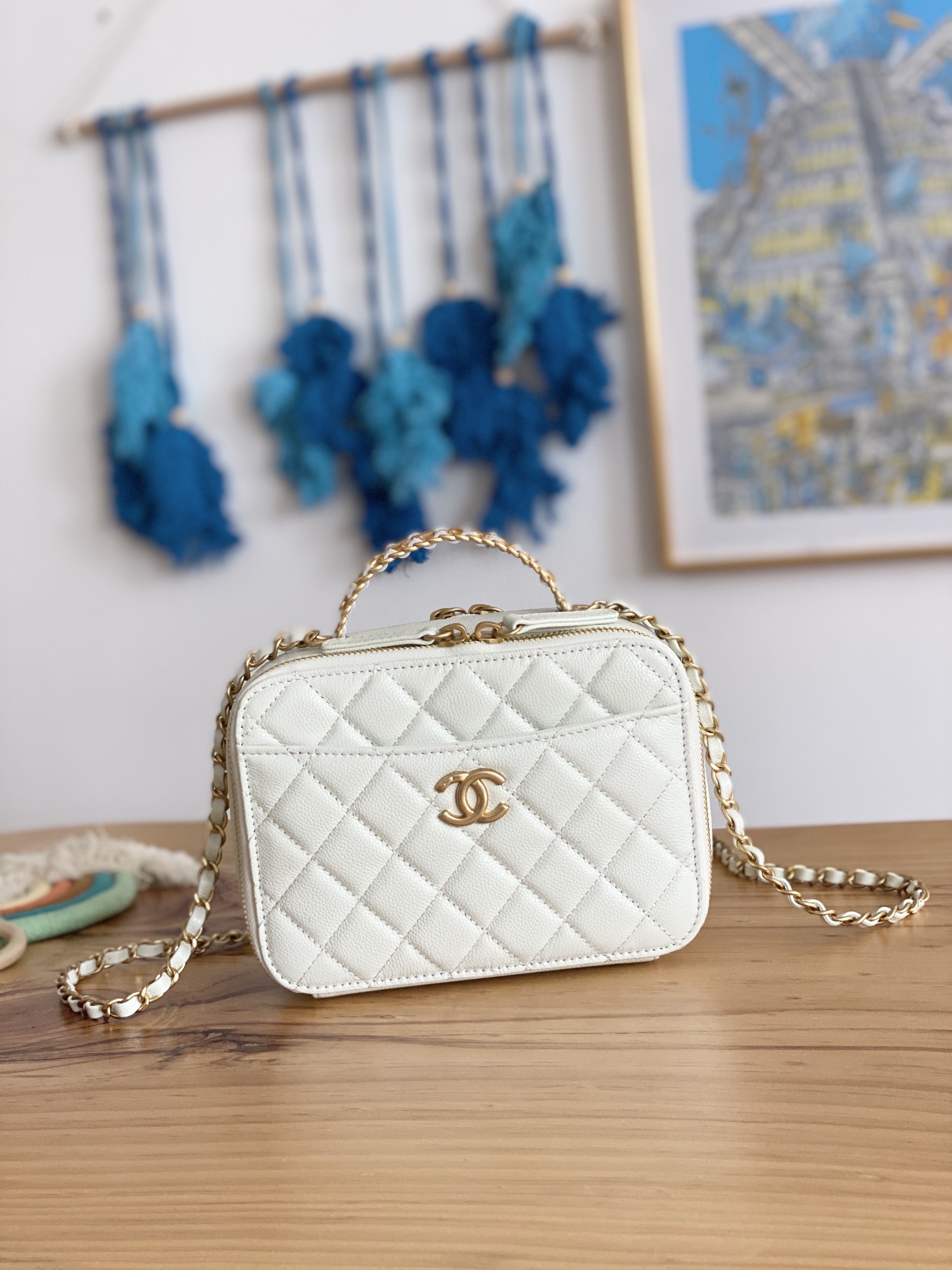 Handbag Chanel AP3222 size 19*13.5*7* cm - vstockx