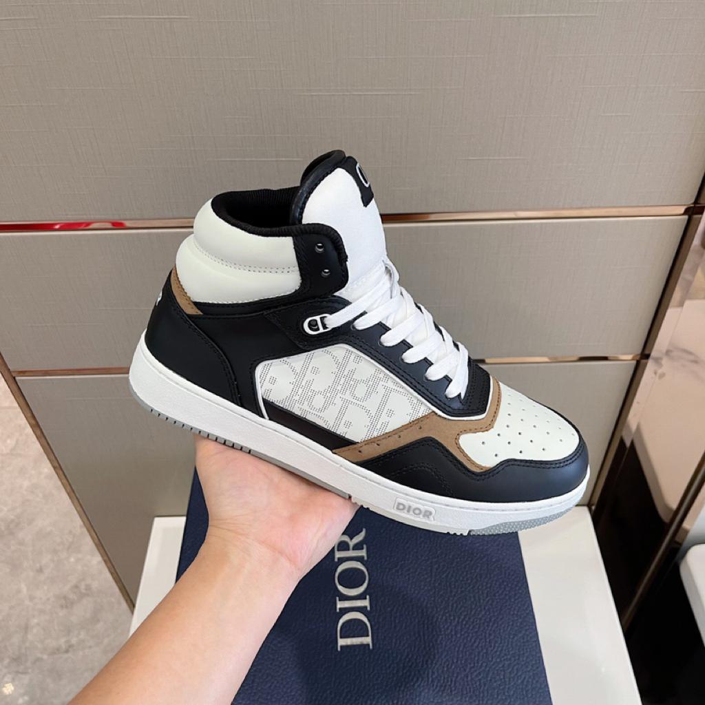 Dior B27 High Black White Beige - vstockx