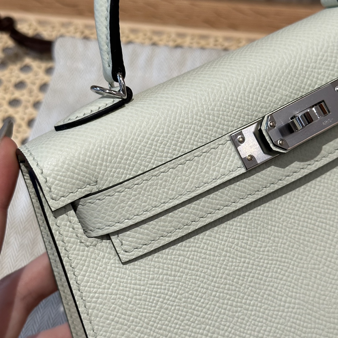 Handbags Hermes mini Kelly size:19 cm - vstockx