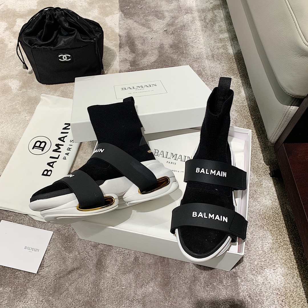 Balmain B-Bold trainers 30 - vstockx