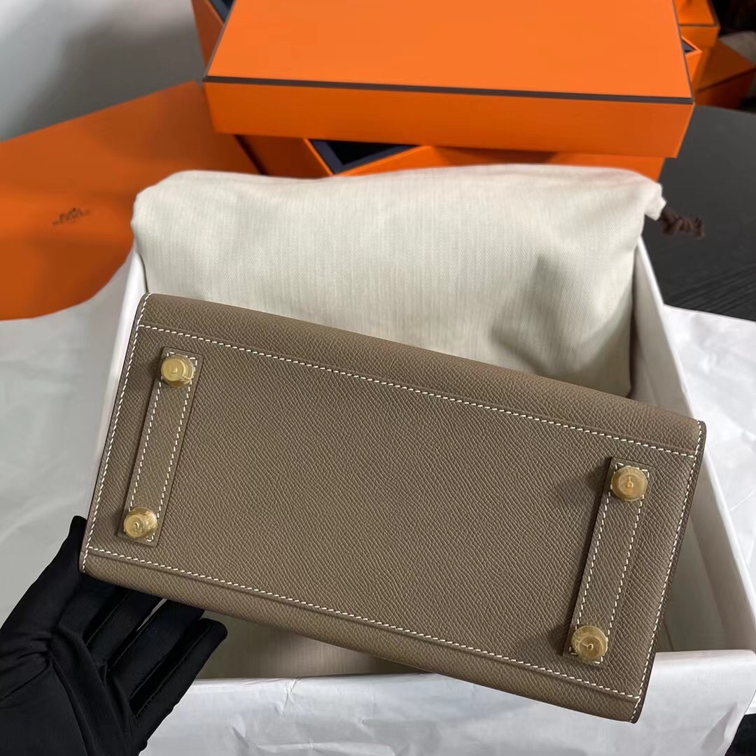 Handbags Hermes Birkin Sellier size:25 cm - vstockx