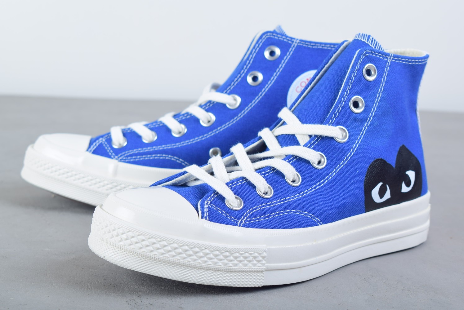 Converse Chuck Taylor All-Star 70s Hi Comme des Garcons PLAY Blue - vstockx
