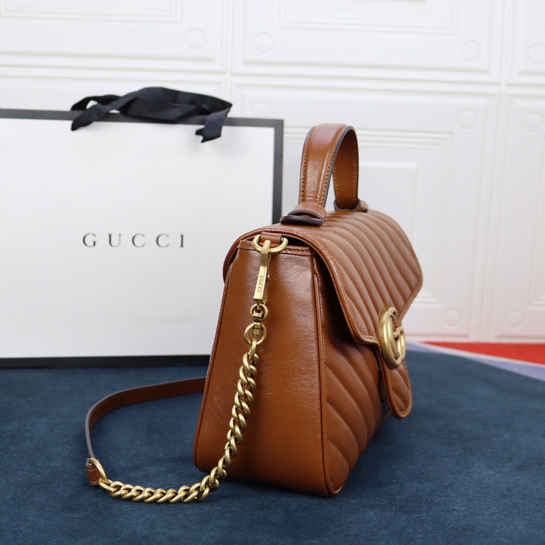 Handbag Gucci 498110 size 26.5X19.5X11 cm - vstockx