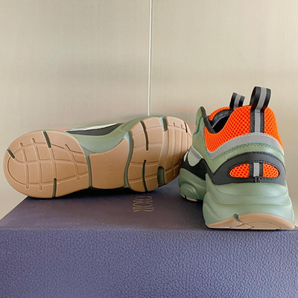 Dior B22 Orange Olive Black - vstockx