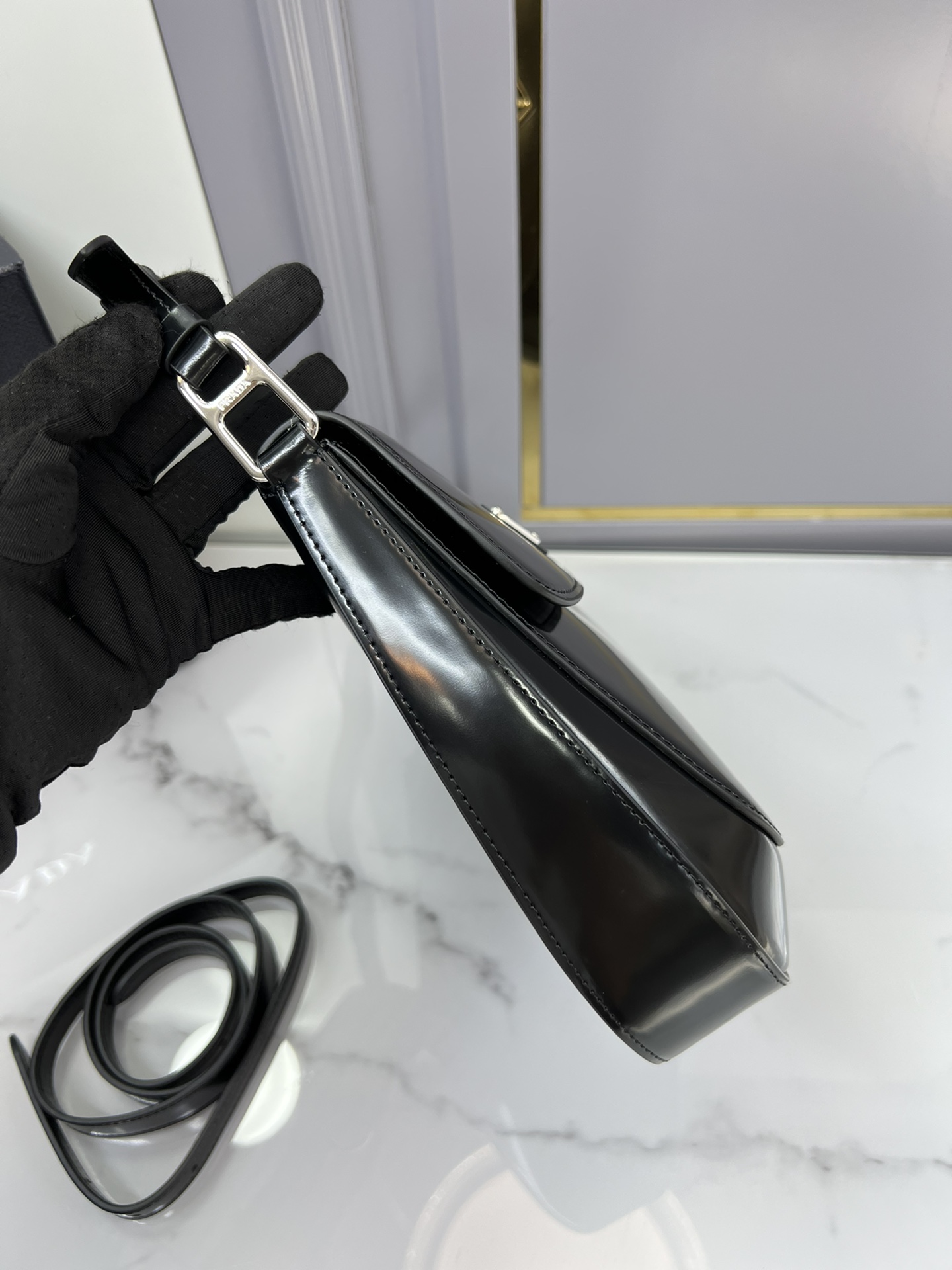 handbags prada Hobo 1BD303 Size:24*19*6cm - vstockx