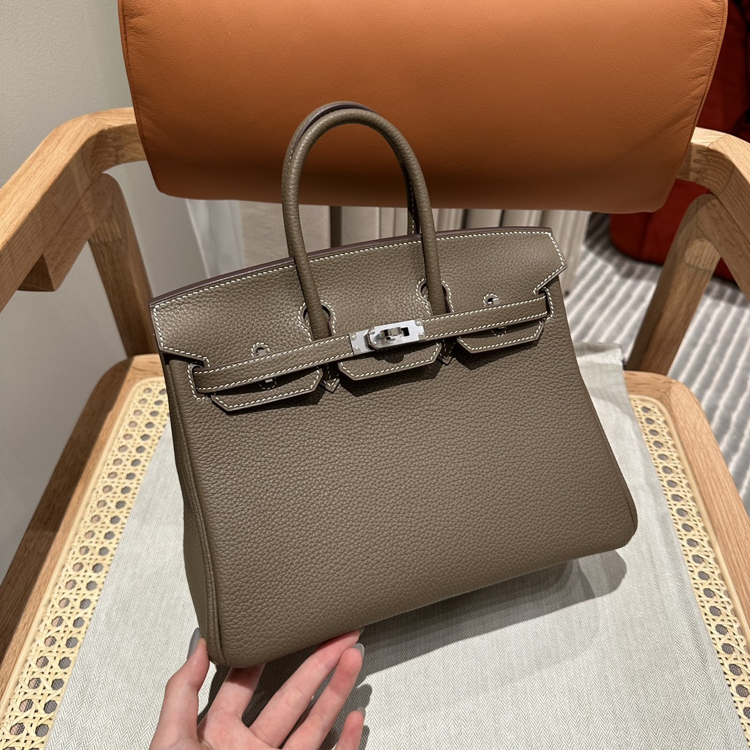 Handbags Hermes Birkin size:25 cm - vstockx