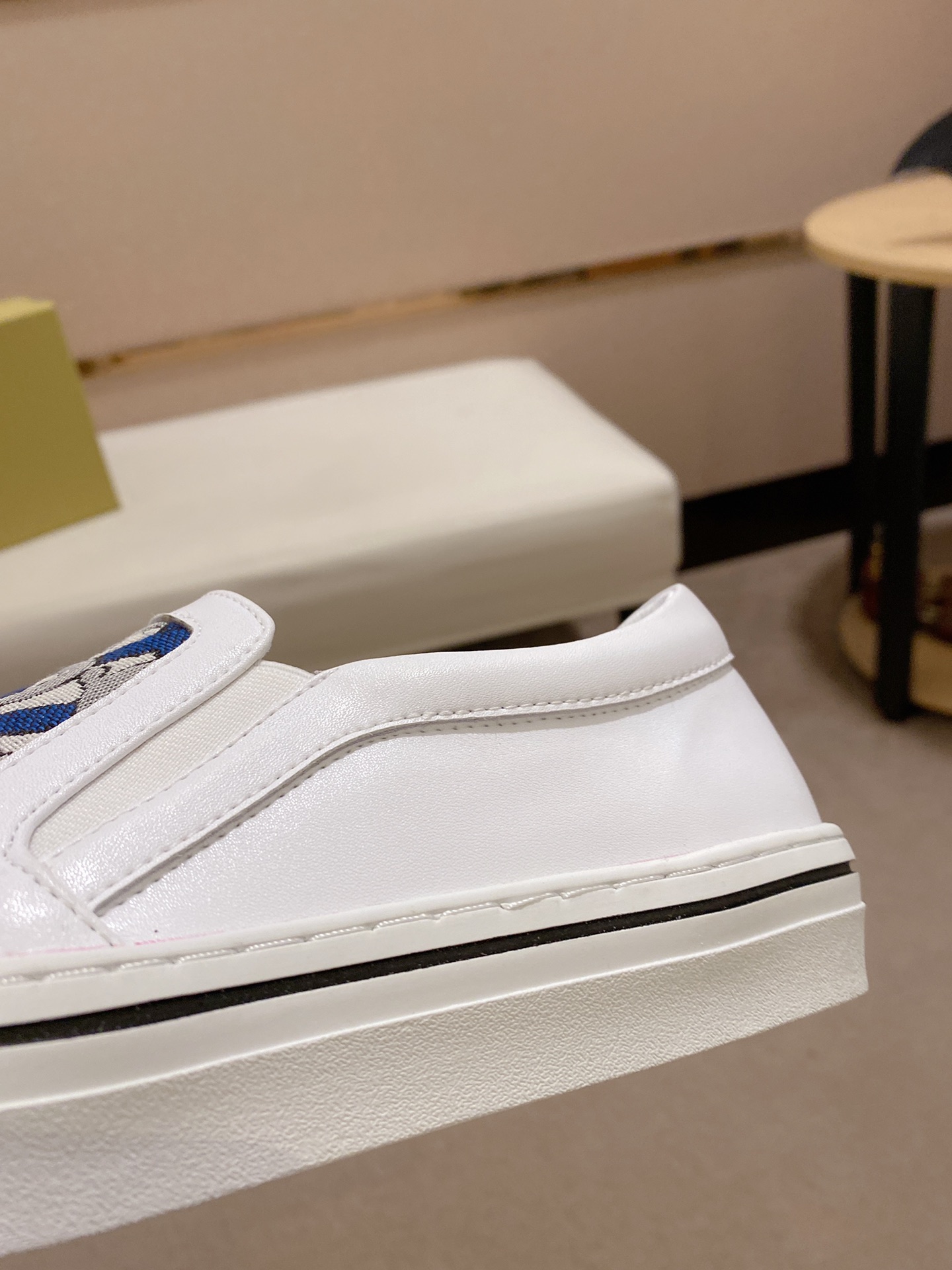 Burberry Perforated Check Sneaker 22 - vstockx