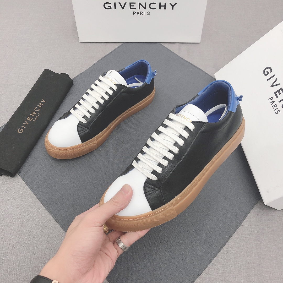 Givenchy Urban Street Logo-print Leather Sneakers 43 - vstockx