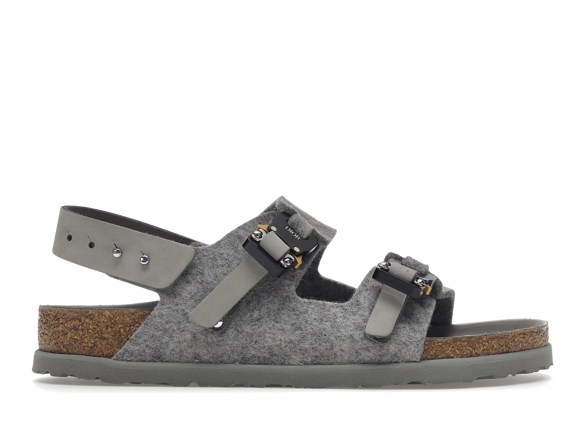 Dior by Birkenstock Milano Sandal Grey - vstockx