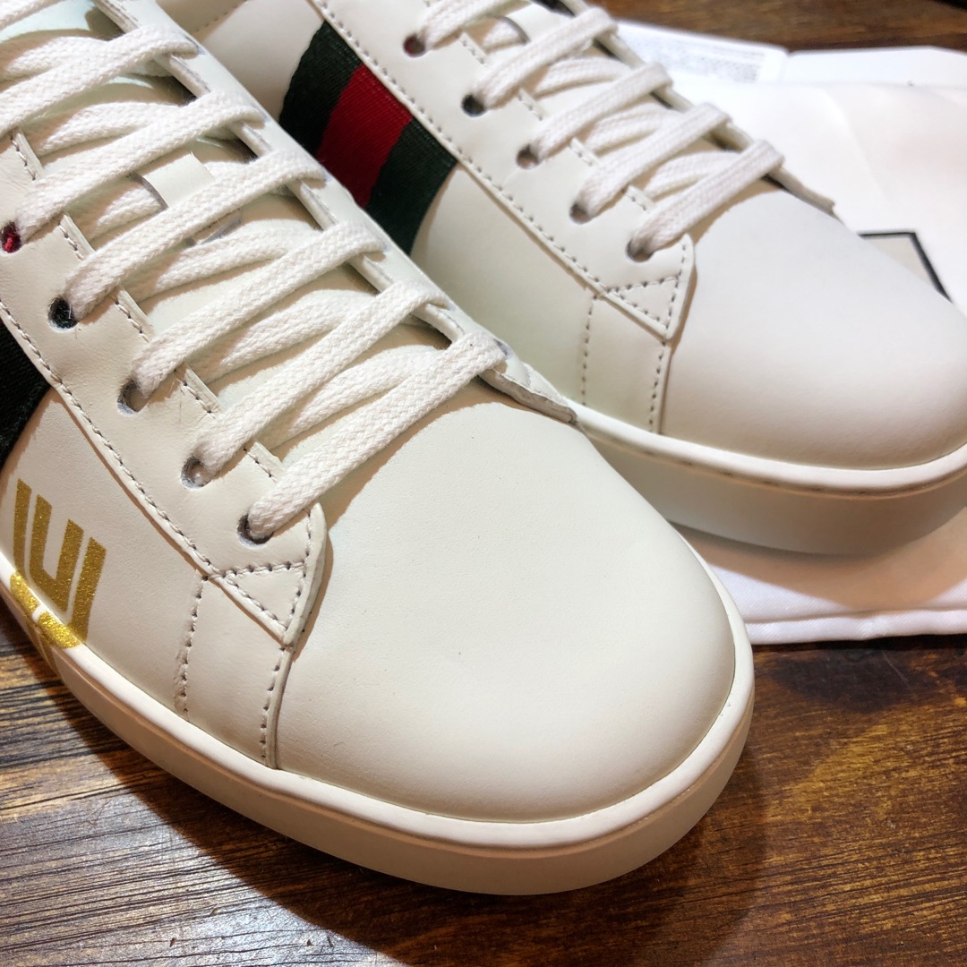 Gucci Ace embroidered sneaker 58 - vstockx