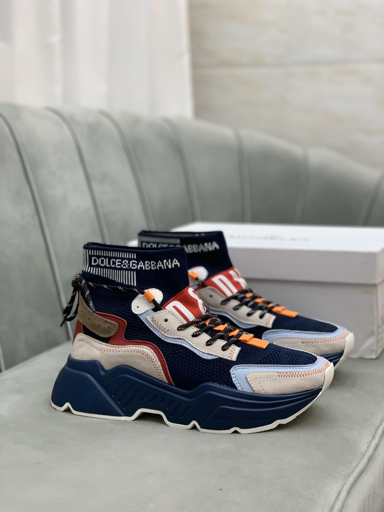 Dolce & Gabbana High-Tops chunky sneakers 8 - vstockx