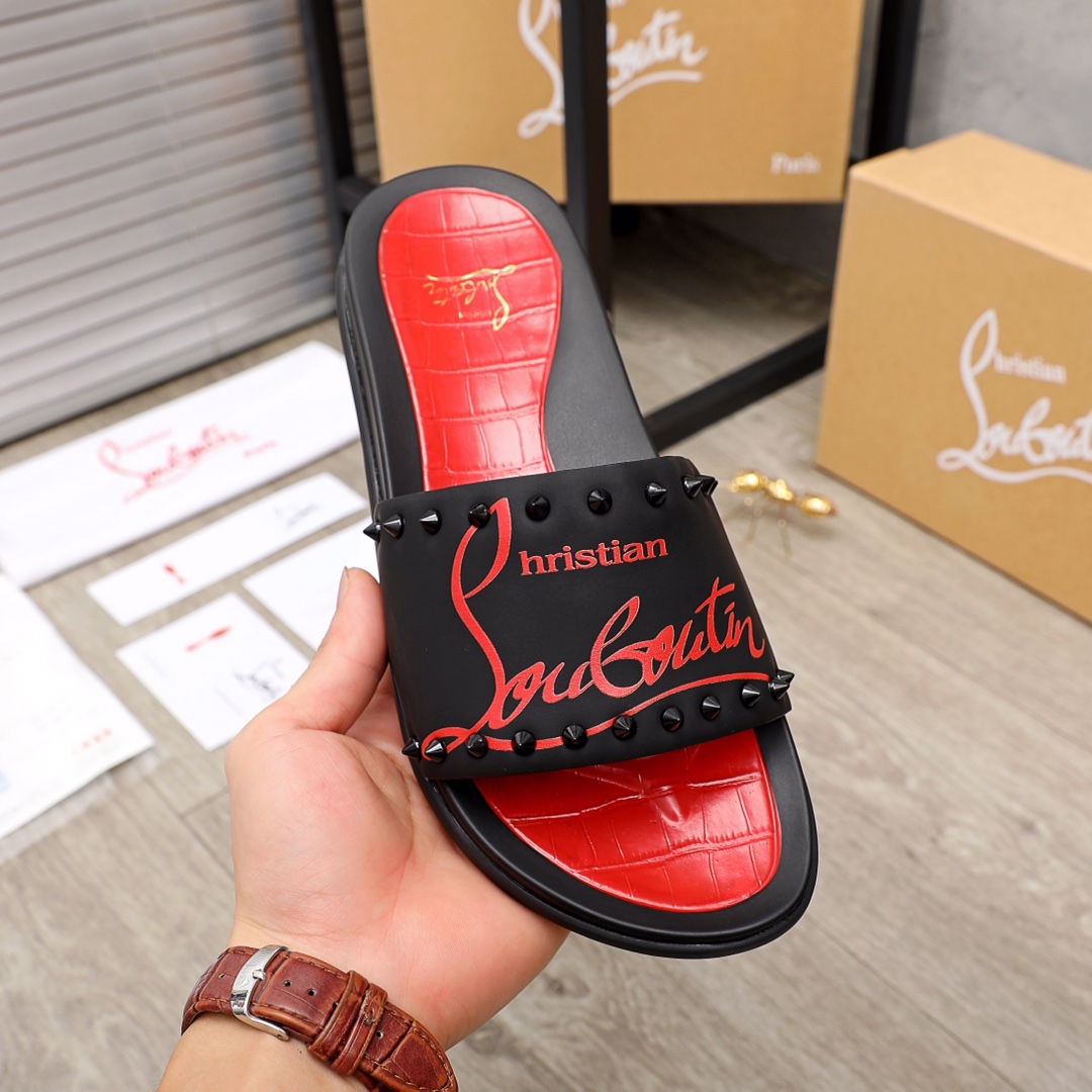 Christian Louboutin Loubi Flip 10 - vstockx