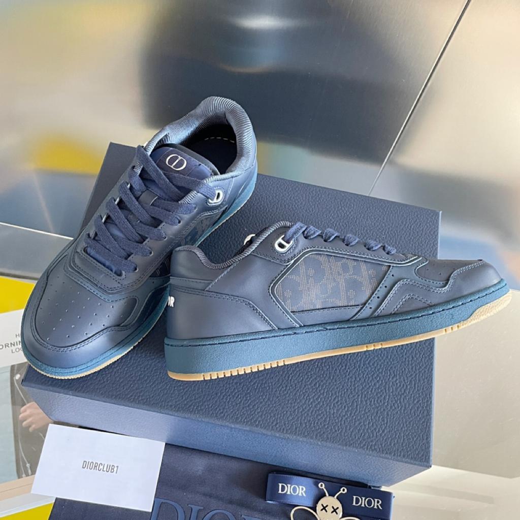 Dior B27 Low World Tour Navy - vstockx