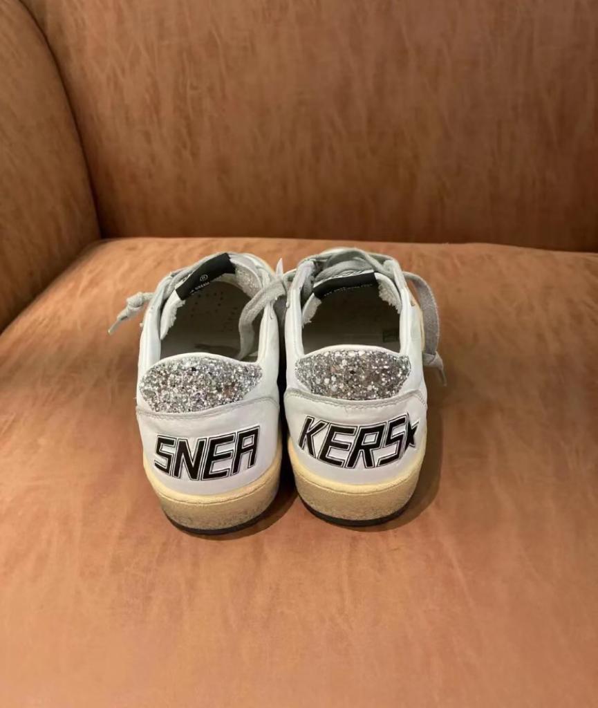 Golden Goose Superstar distressed-finish sneakers 35 - vstockx