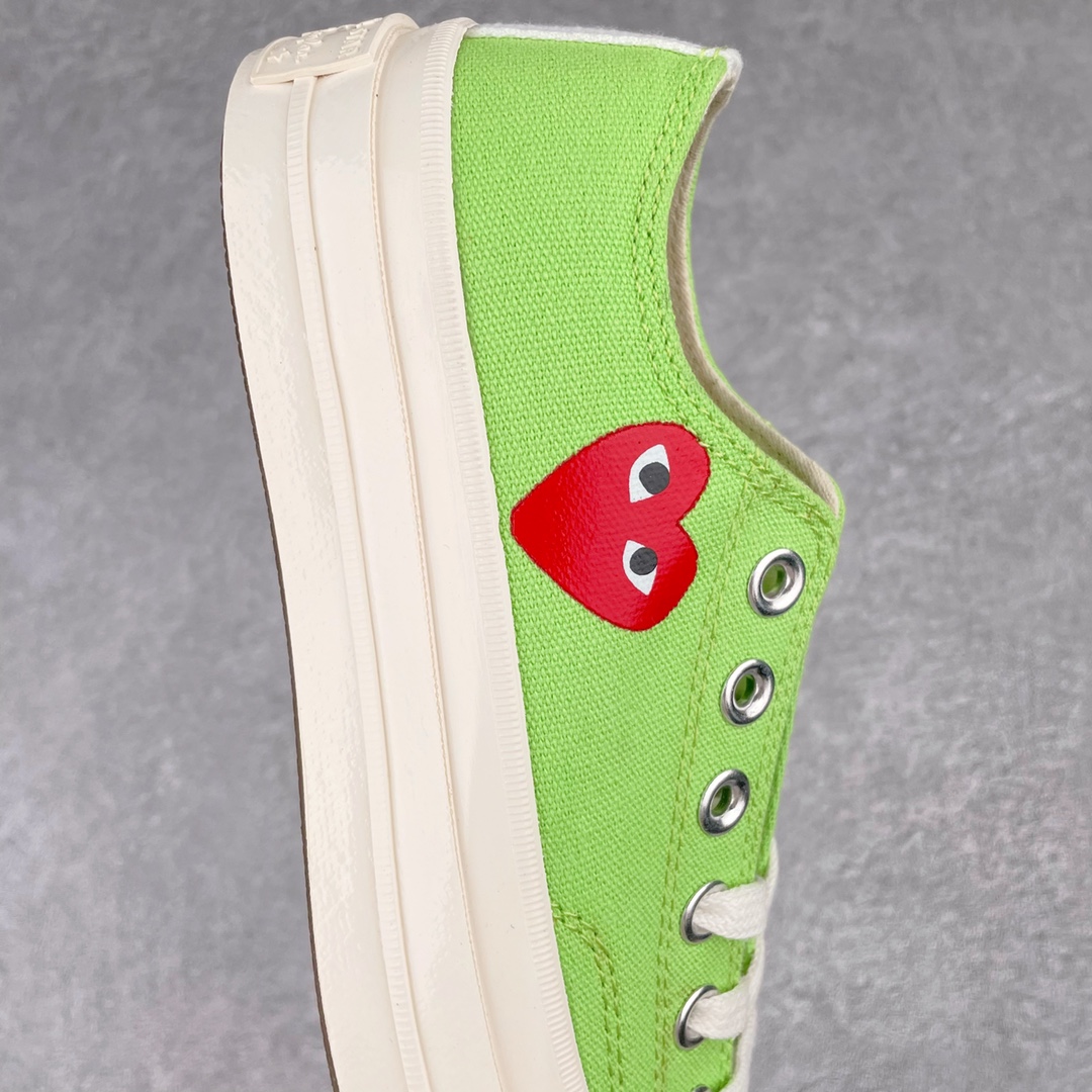 Converse Chuck Taylor All-Star 70s Ox Comme des Garcons Play Bright Green - vstockx