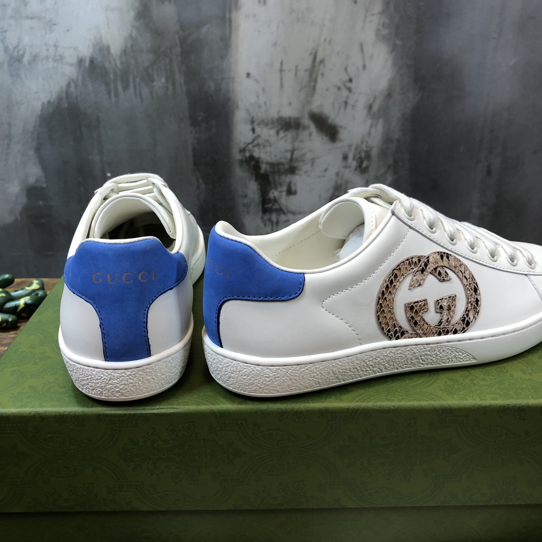 Gucci Ace Interlocking GG Snake (W) - vstockx