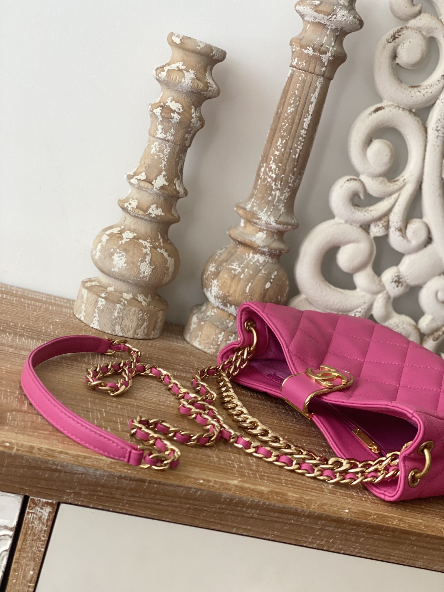 Handbag Chanel 3476 size 17*23*7* cm - vstockx