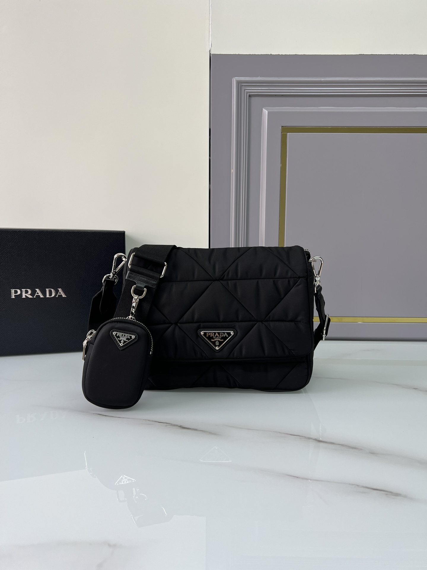 handbags prada 1BD290 24*17.5*8.5 - vstockx