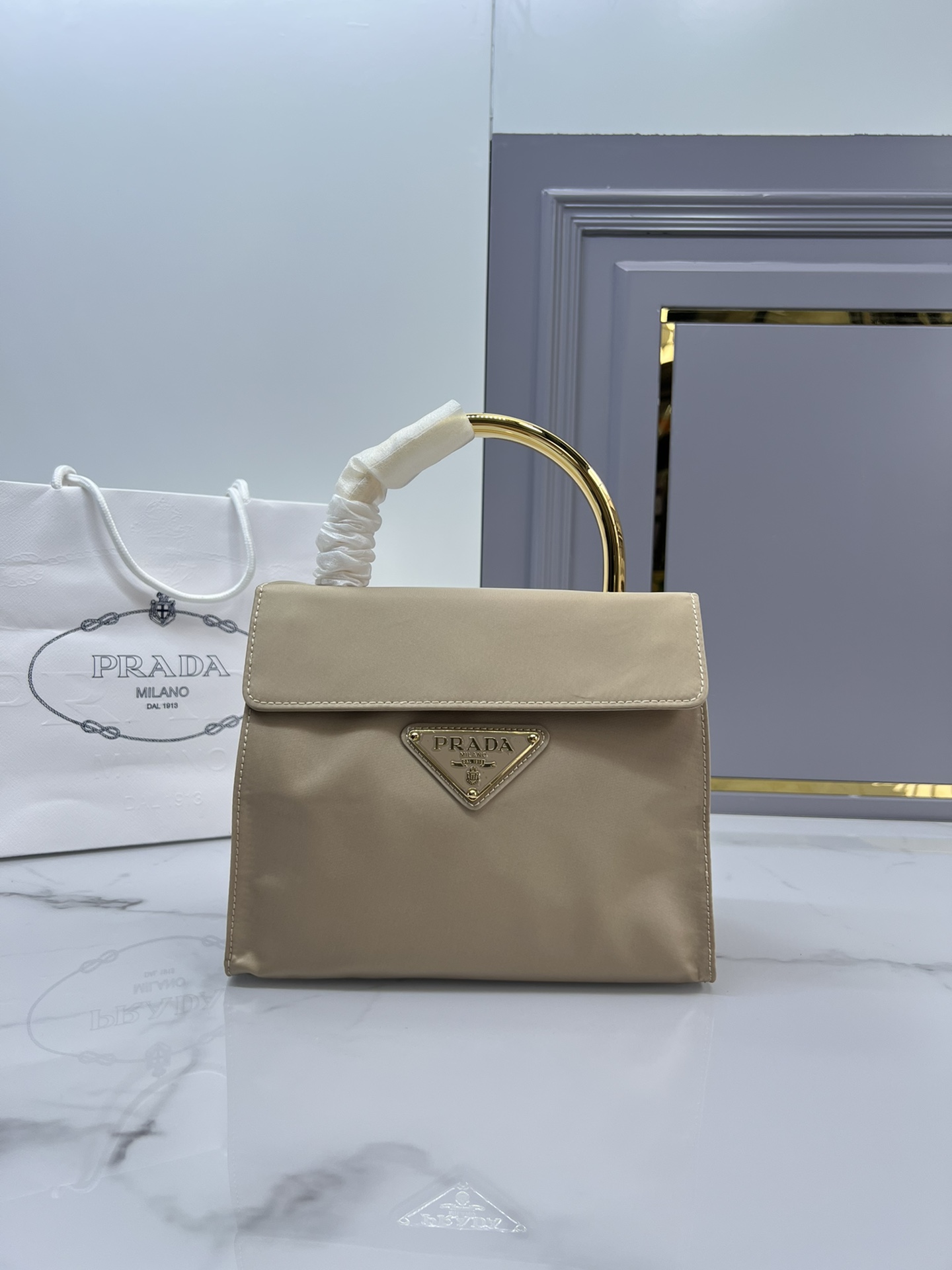 handbags prada 1BH608 size:21*17*12 - vstockx