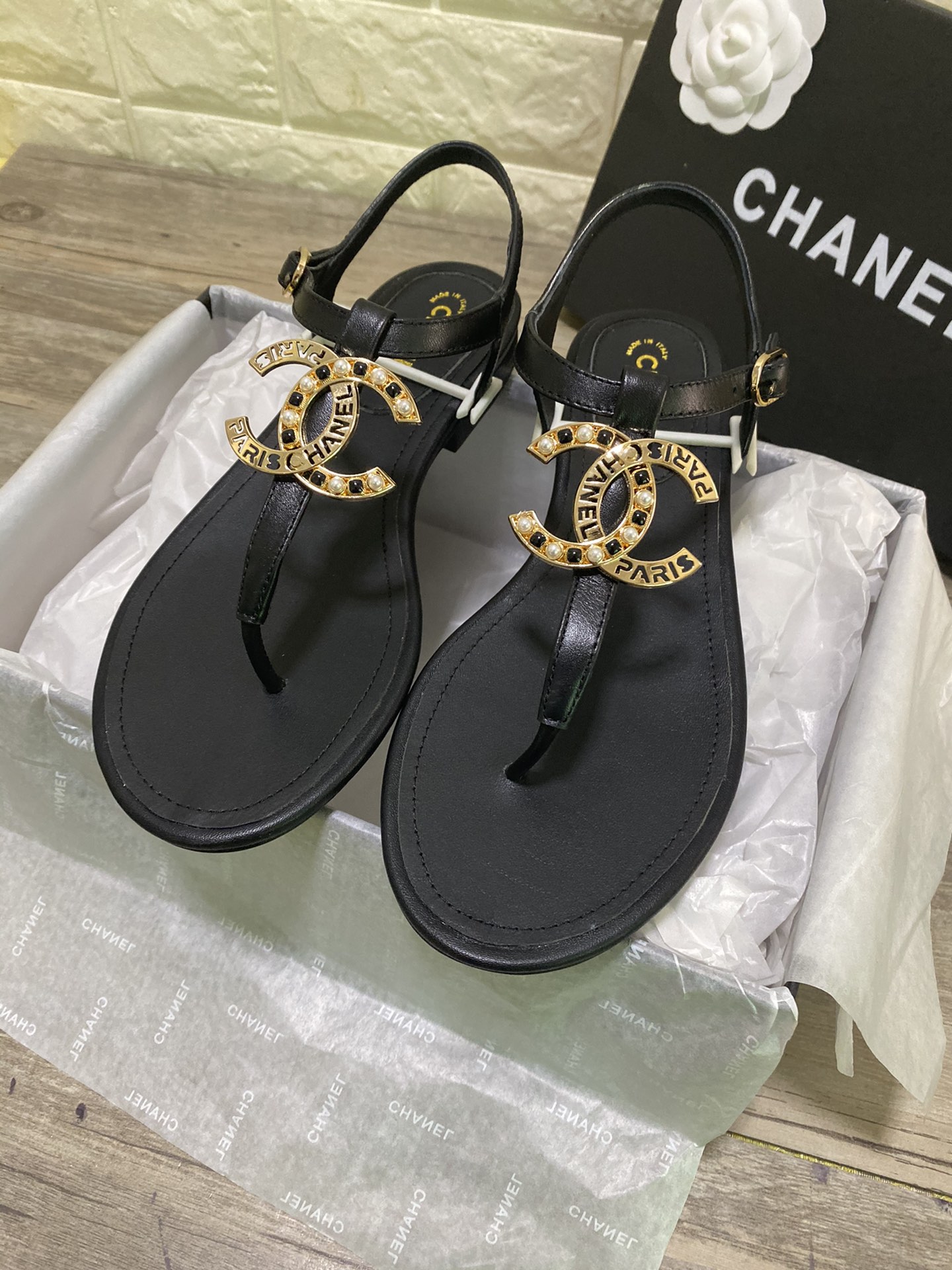 Chanel Slides 46 - vstockx