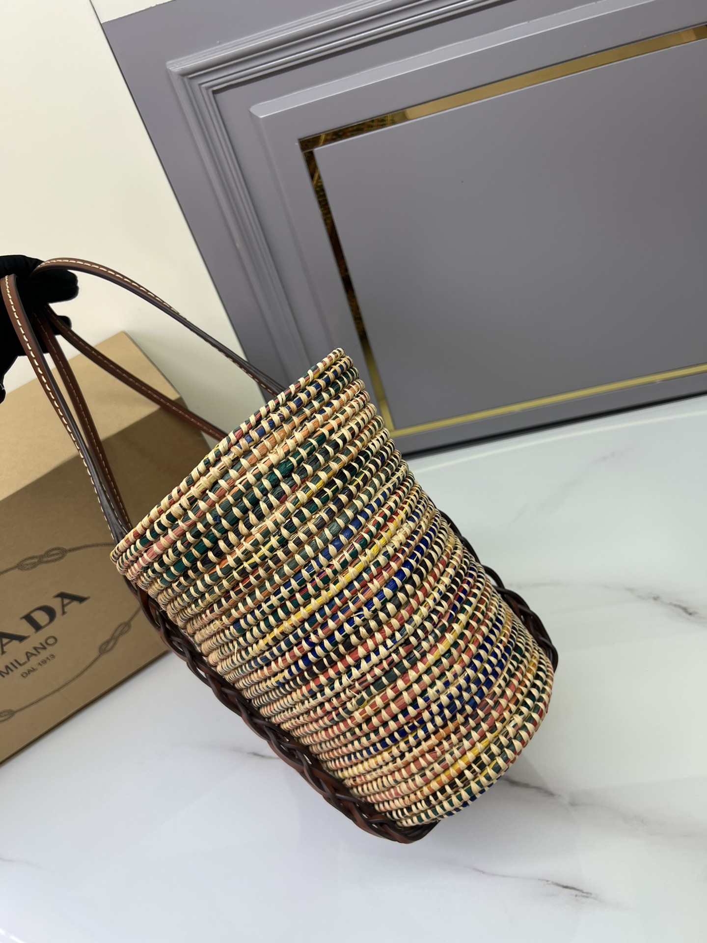 handbags prada Hobo 1BG312 25*25-50*16 - vstockx