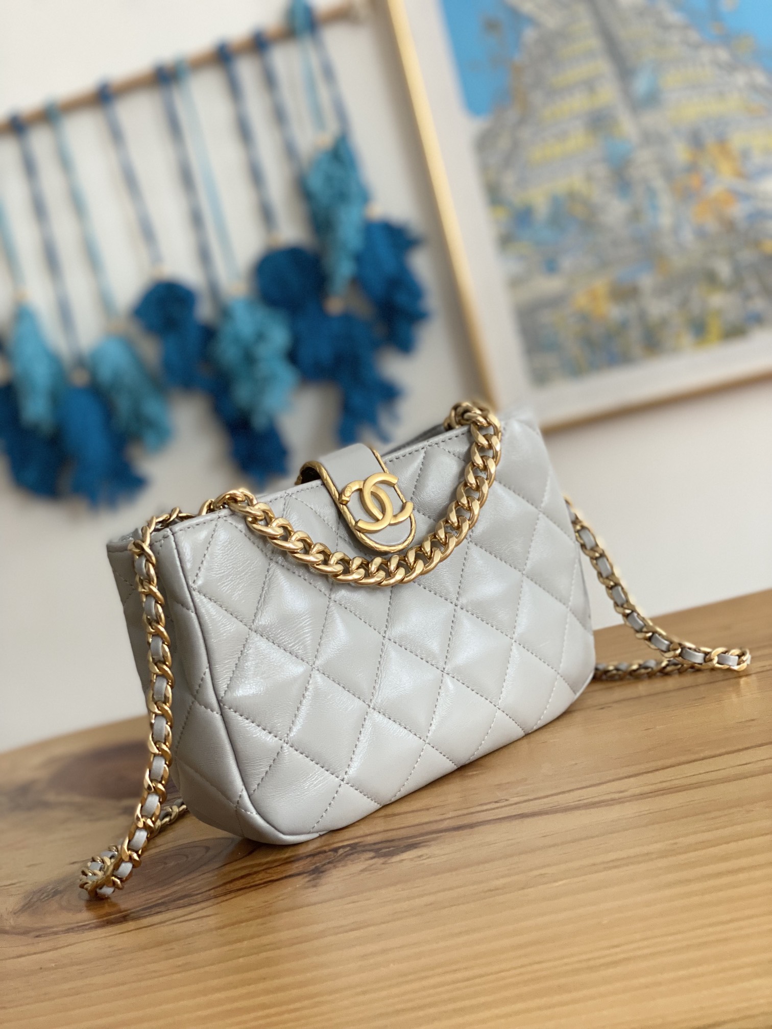 Handbag Chanel 3476 size 17*23*7* cm - vstockx
