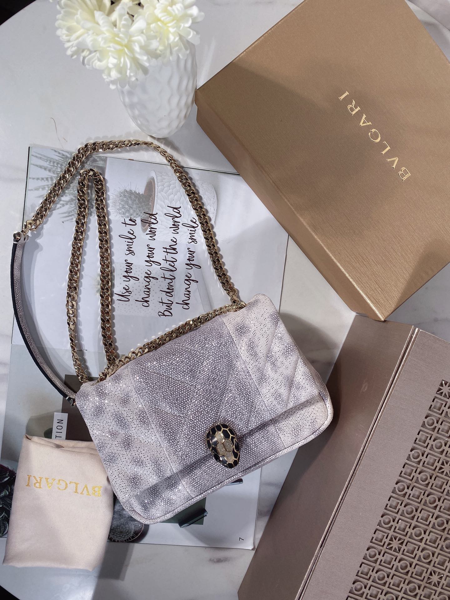 Handbags Bvlgari 28799391200 size:22.5*15*10 cm - vstockx