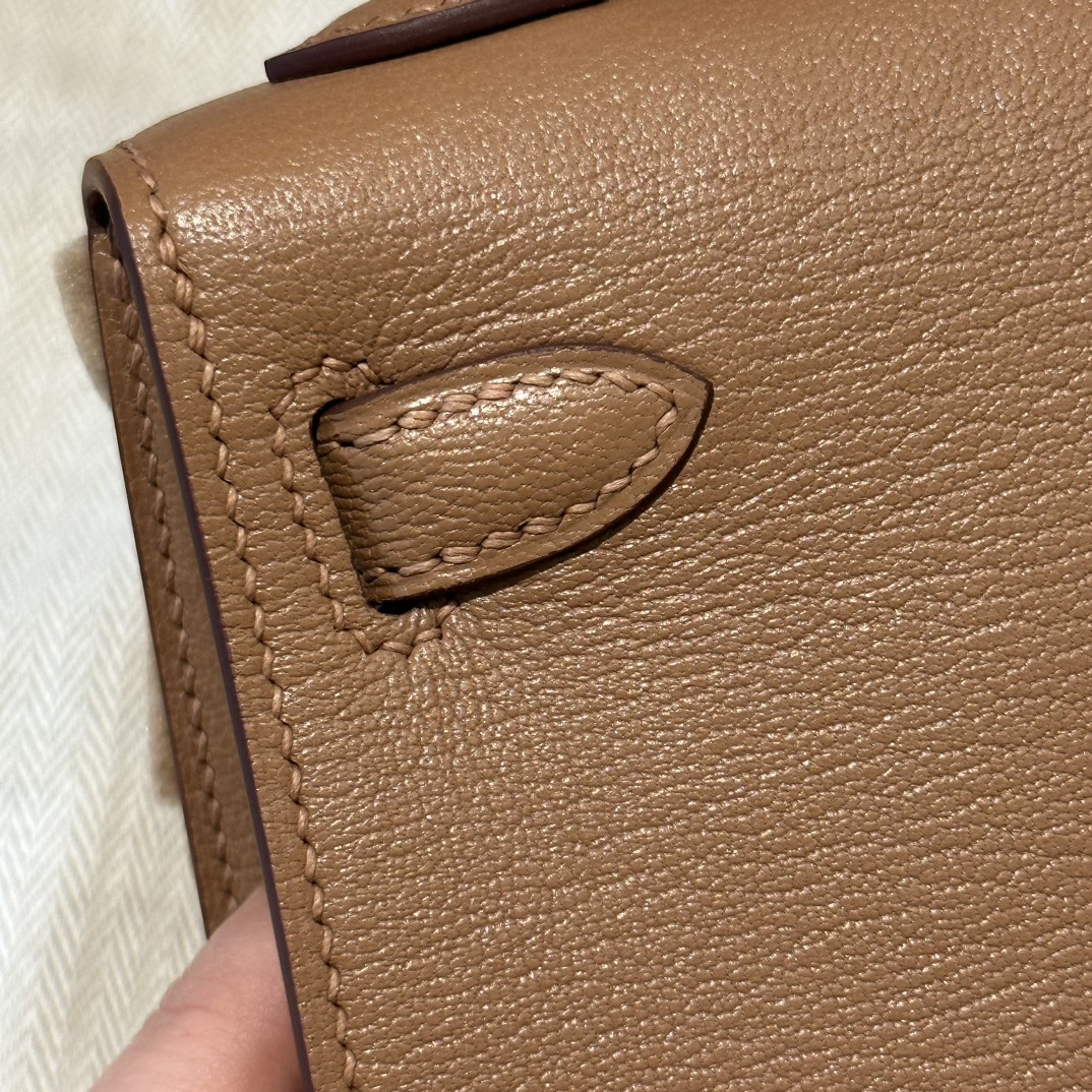 Handbags Hermes mini Kelly size:19 cm - vstockx