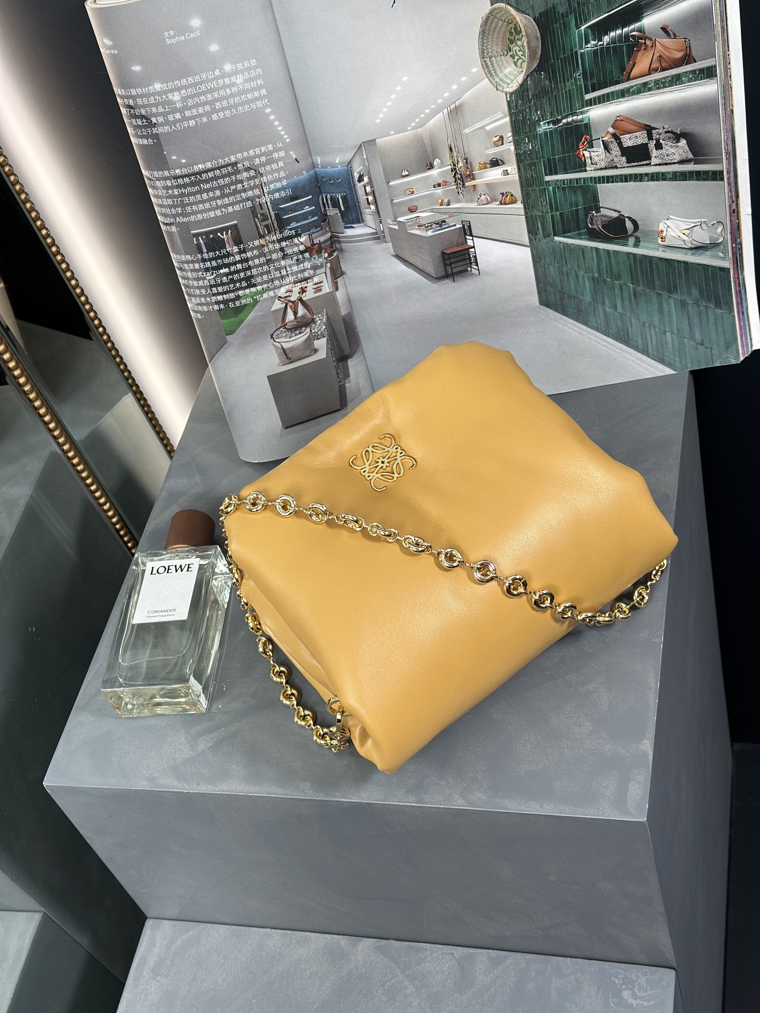 Handbags LOEWE Puffer Goya size:23-13-6 cm - vstockx