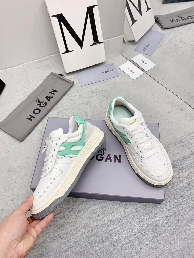 Hogan H630 Green White Grey - vstockx