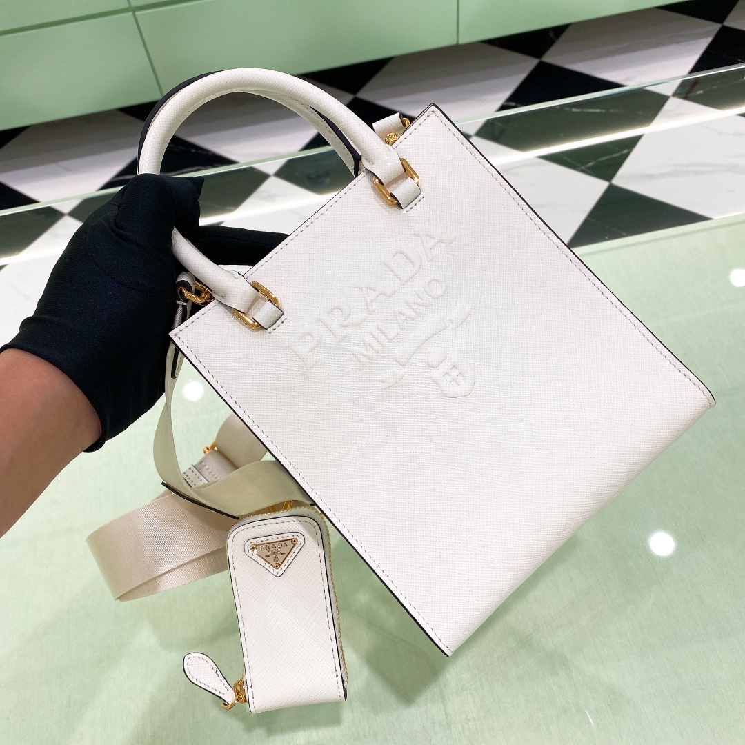 handbags prada 1BA333 size:19*17*6cm - vstockx