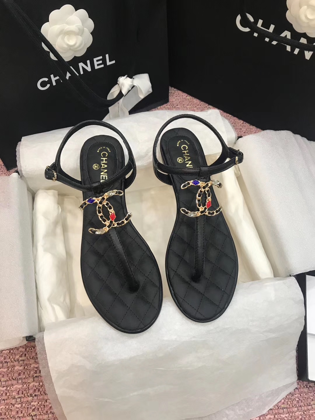 Chanel Slides 49 - vstockx