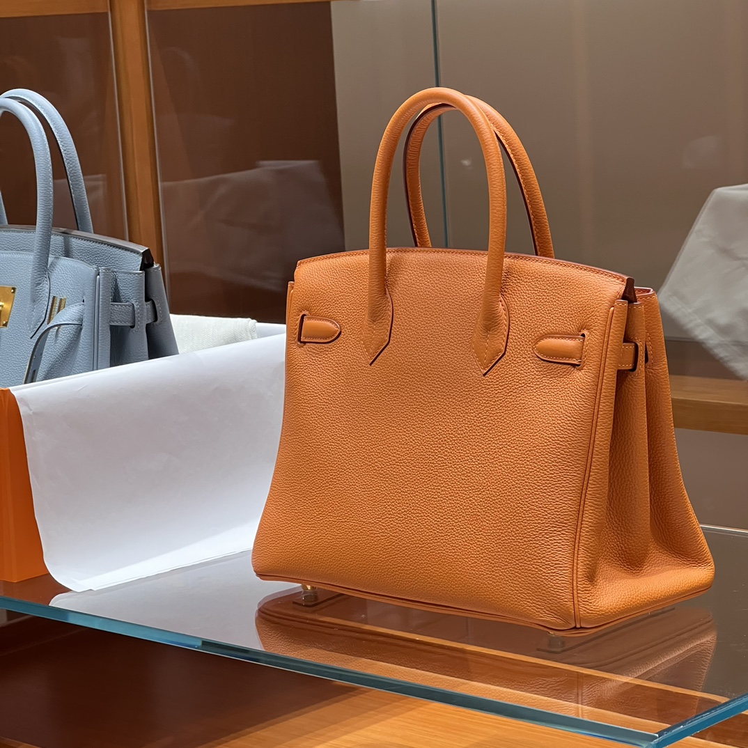 Handbags Hermes Birkin togo size:25 cm - vstockx