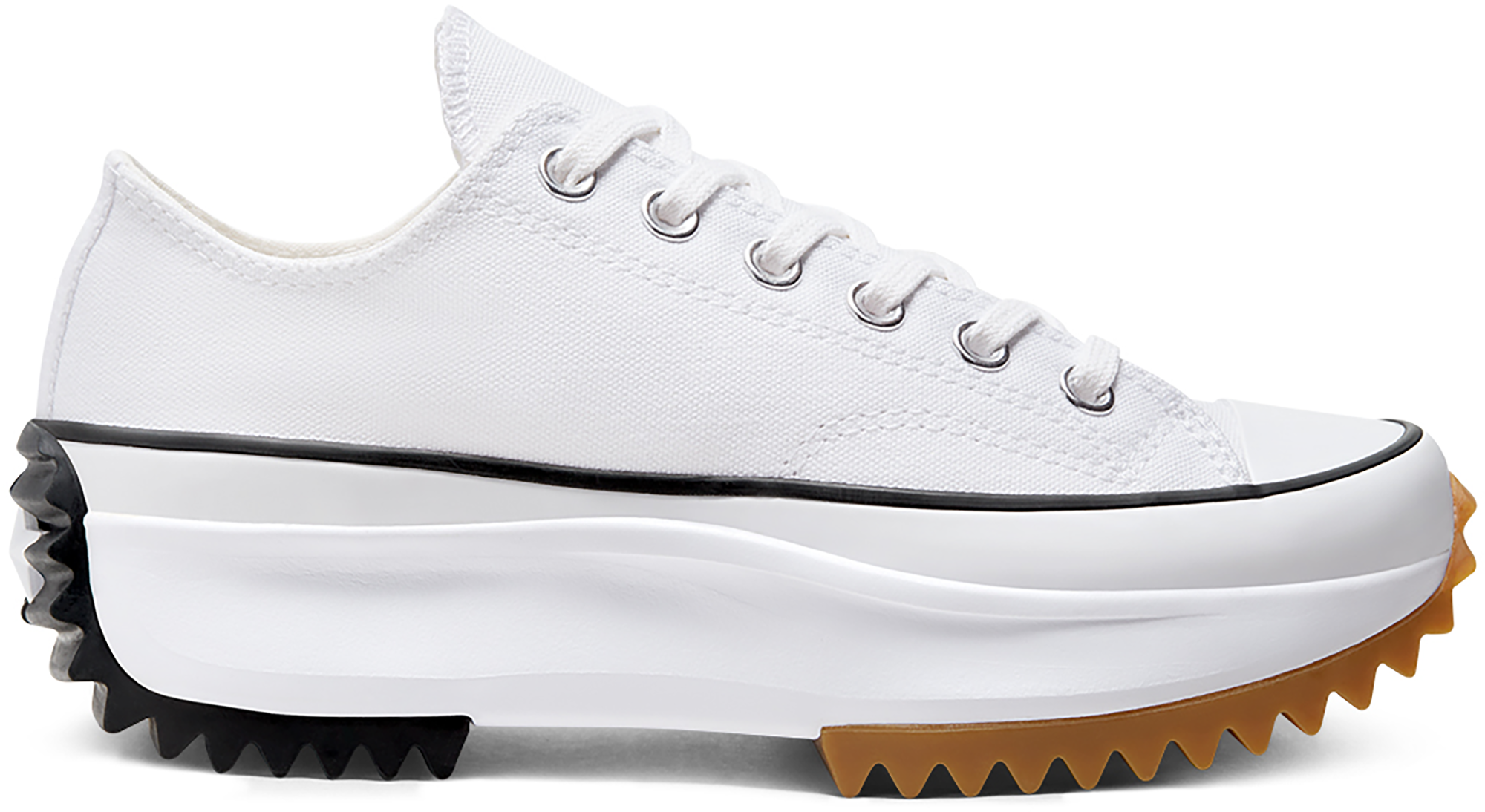 Converse Run Star Hike Ox White Black Gum - vstockx