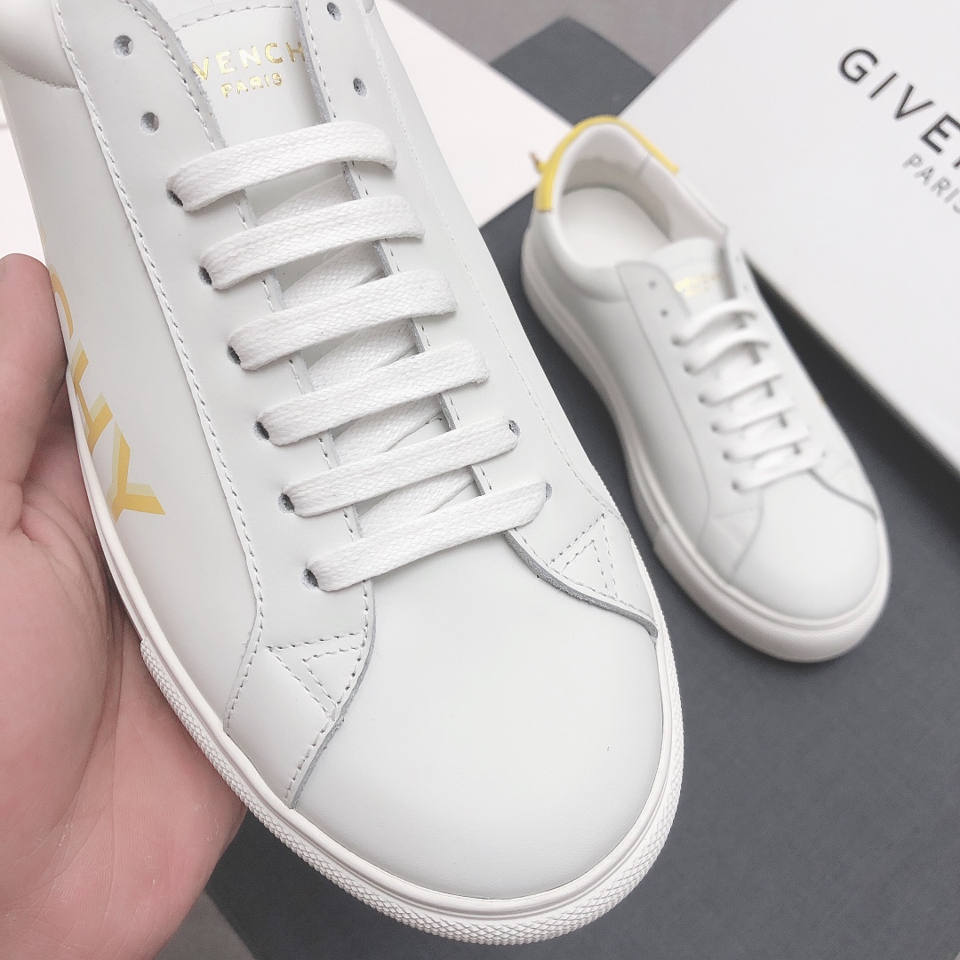 Givenchy Urban Street Logo-print Leather Sneakers 49 - vstockx