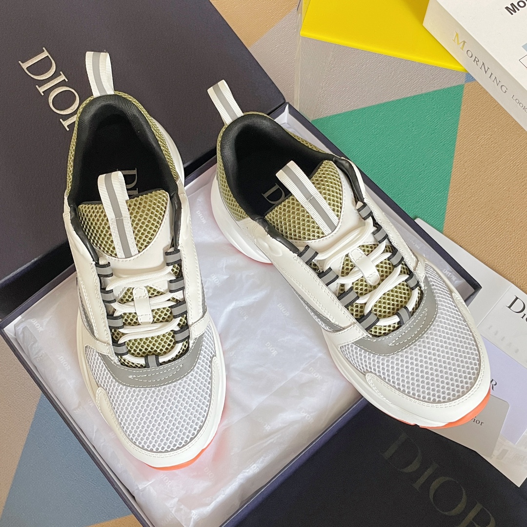 Dior B22 White Khaki - vstockx
