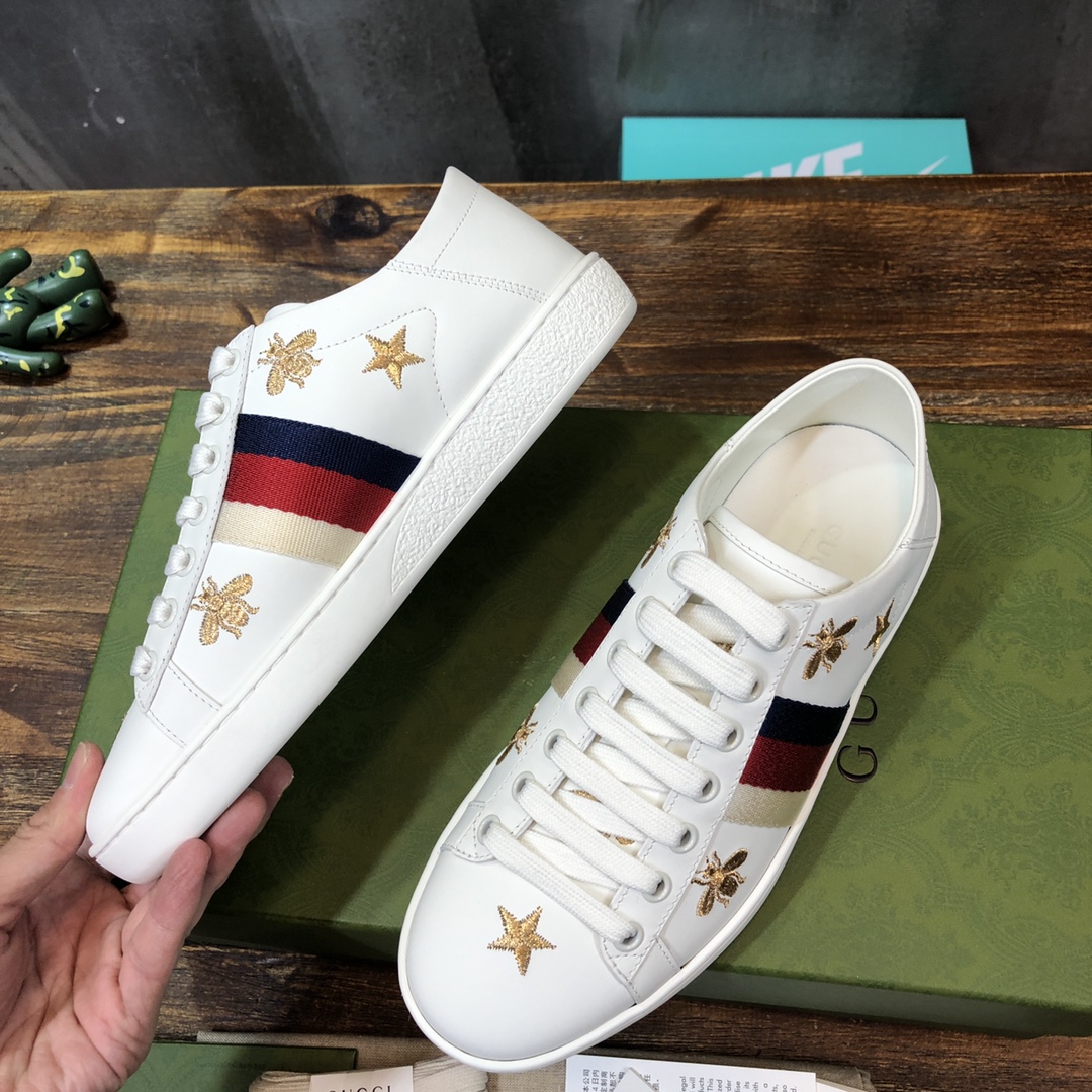 Gucci Ace Bees and Stars - vstockx