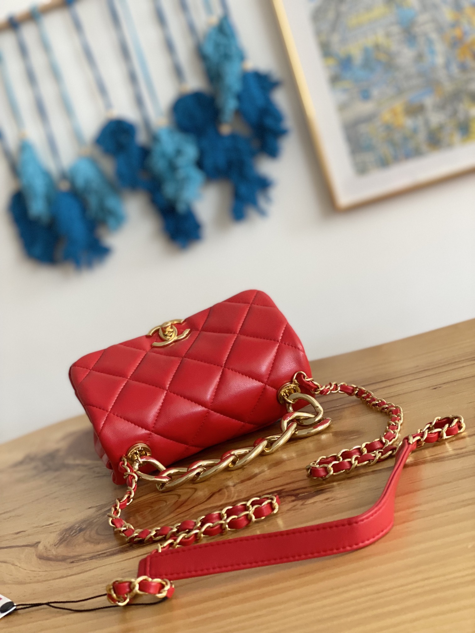 Handbag Chanel 3365 size 17X11.5X8.5 Cm - vstockx