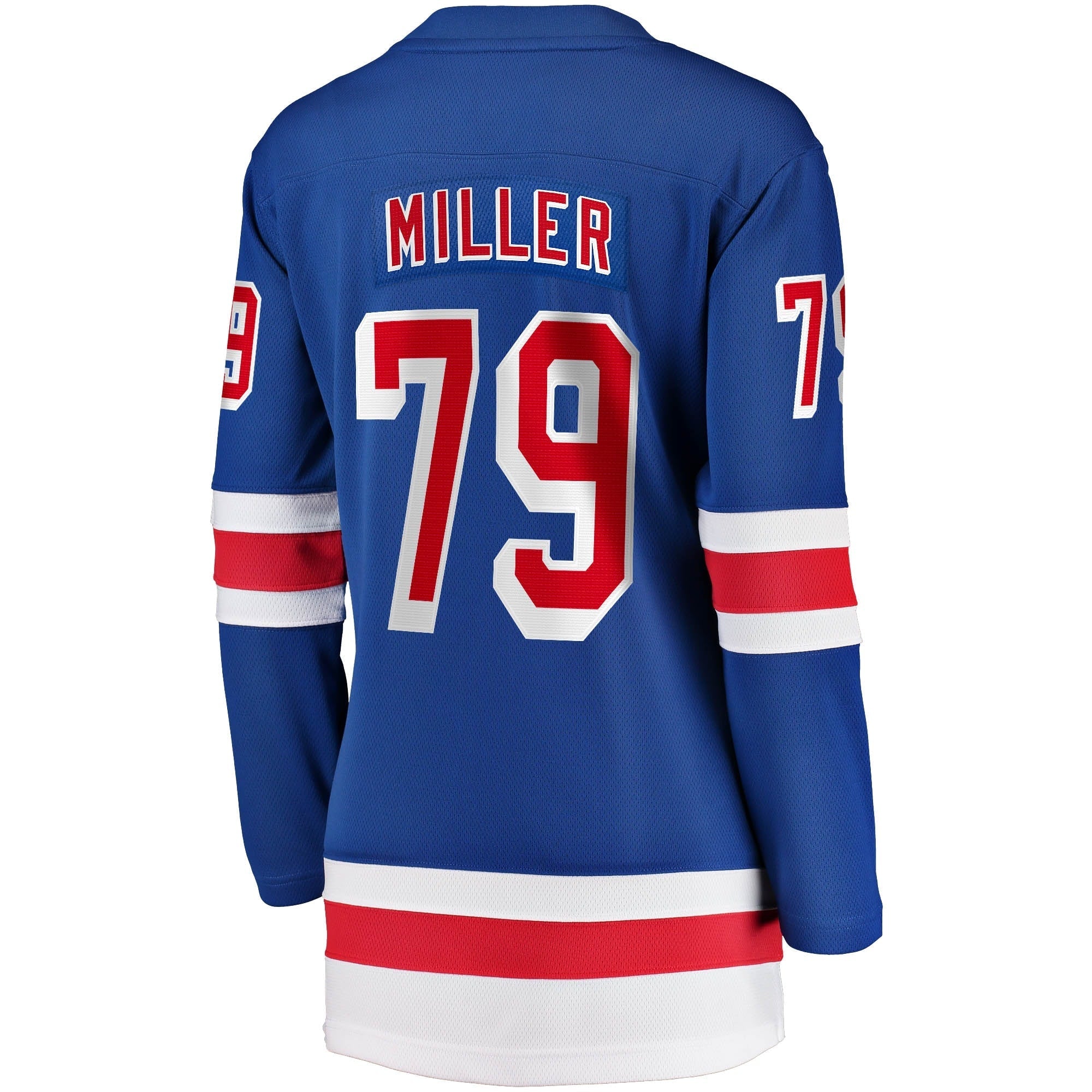 Women's Fanatics Branded K'Andre Miller Blue New York Rangers 2017/18 Home Breakaway Jersey - vstockx