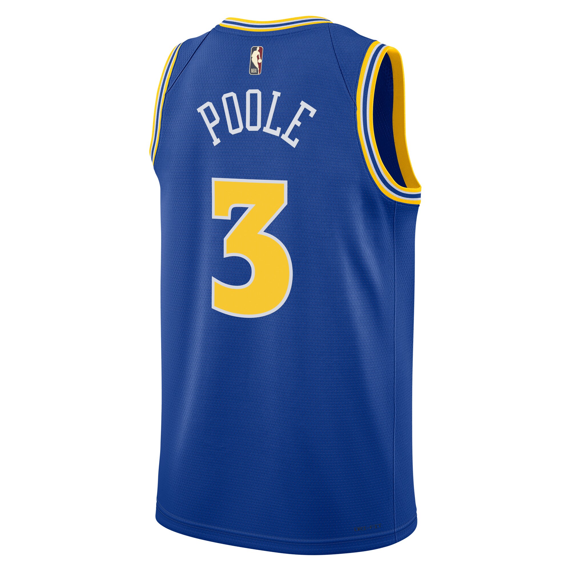 Jordans Poole Golden State Warriors Nike Swingman Jersey - Classic Edition - Royal - vstockx