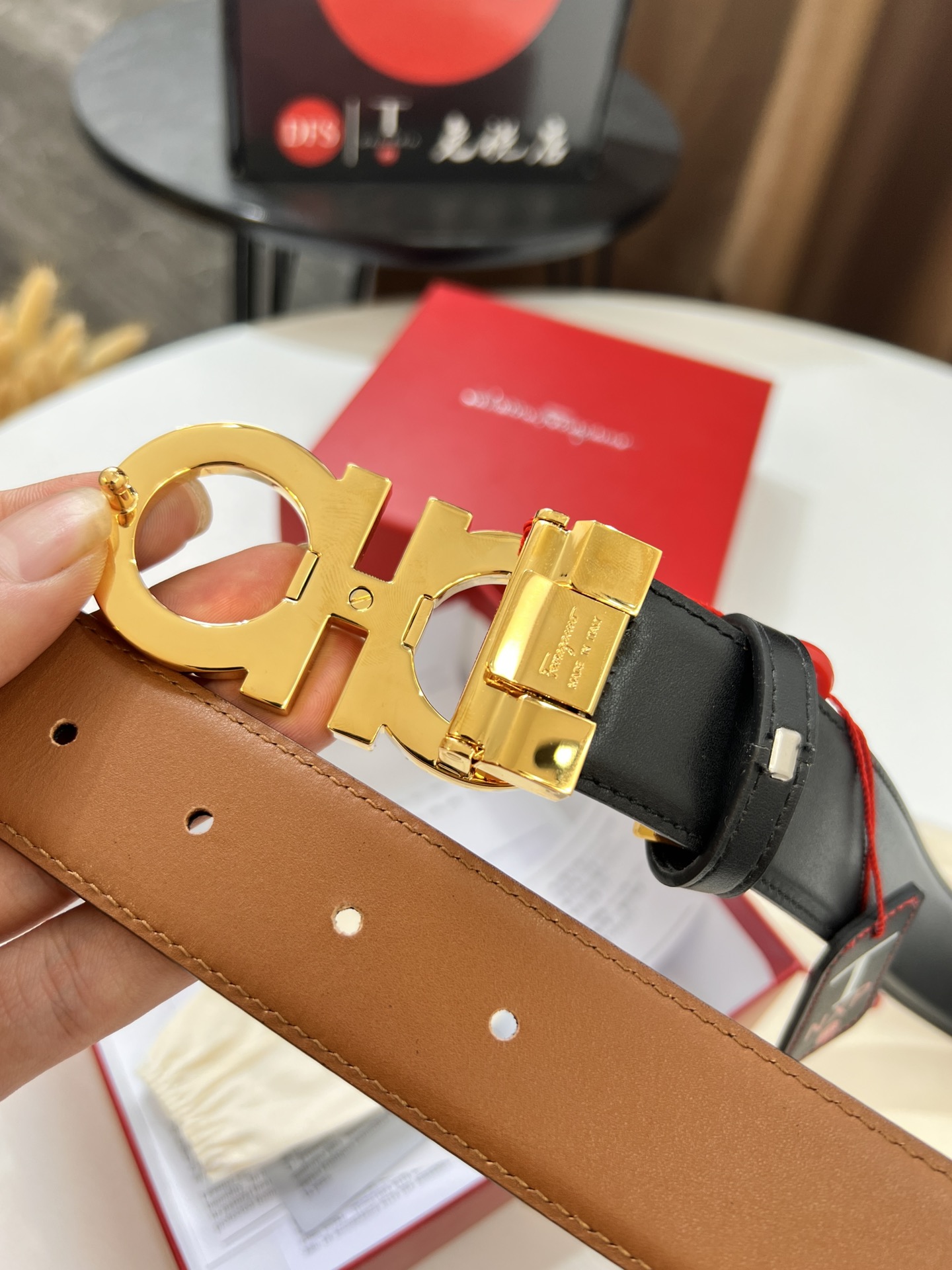 Streetwear Belt Ferragamo 320046 size:3.5cm - vstockx
