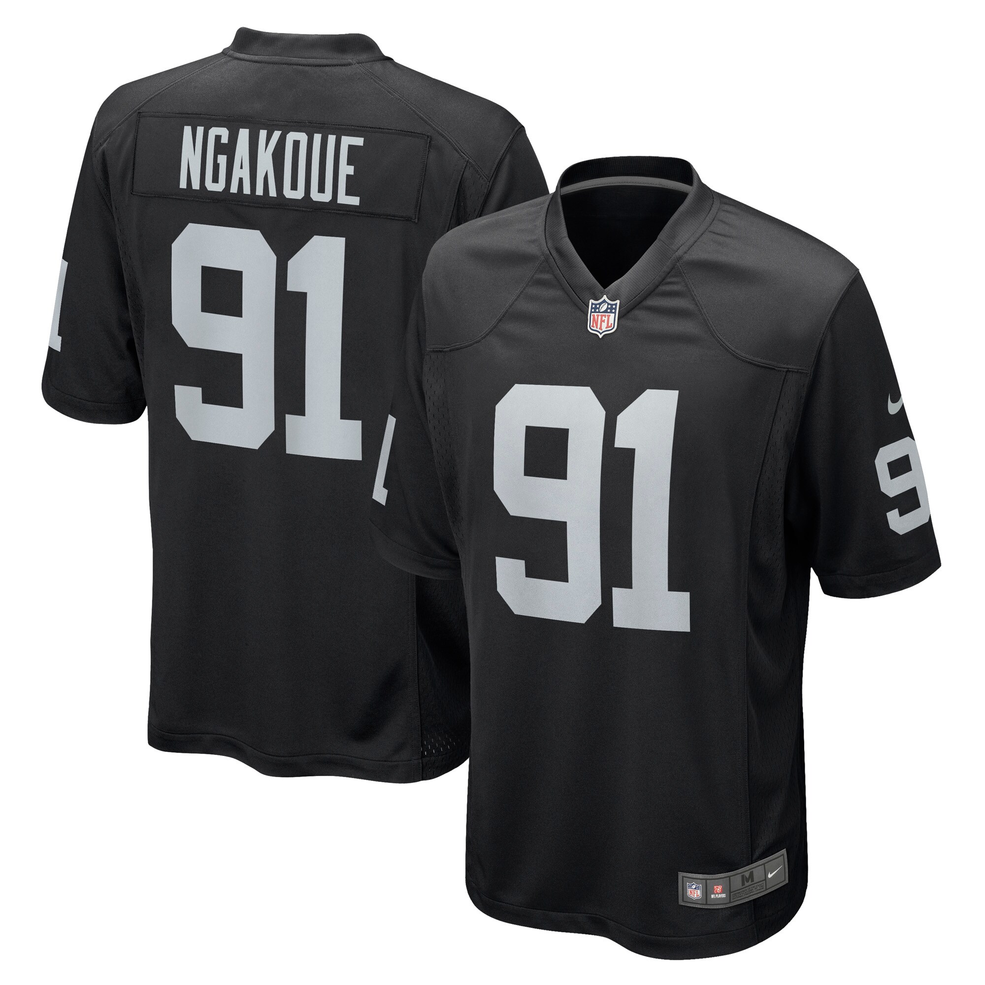 Yannick Ngakoue Las Vegas Raiders Nike Game Jersey - Black - vstockx