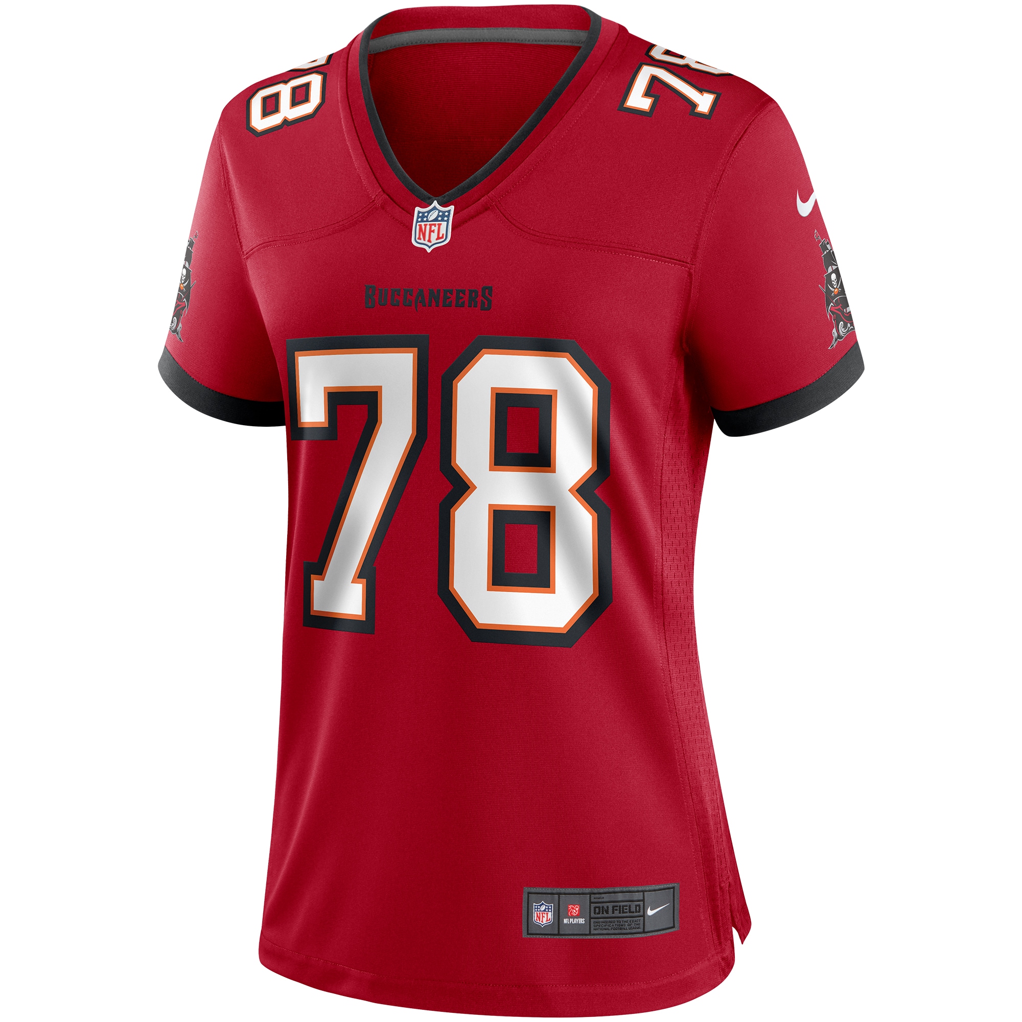 Tristan Wirfs Tampa Bay Buccaneers Nike Women's Game Jersey - Red - vstockx